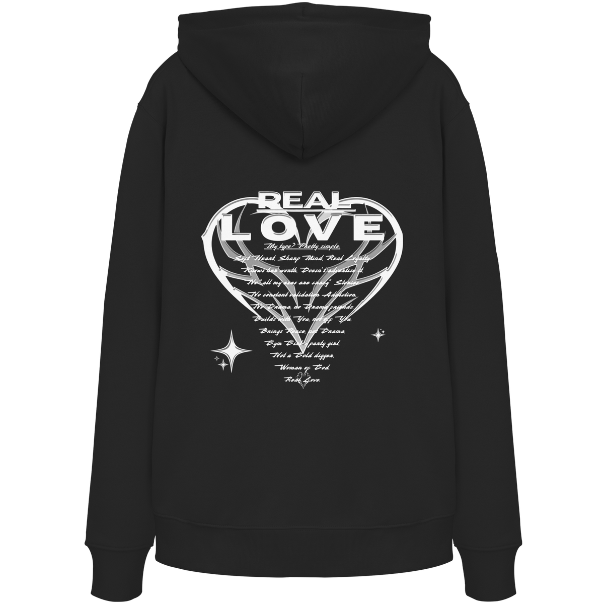 Die REAL LOVE BASiCS - Bio-Hoodie