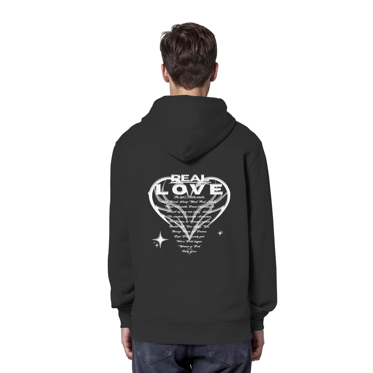 Die REAL LOVE BASiCS - Bio-Hoodie