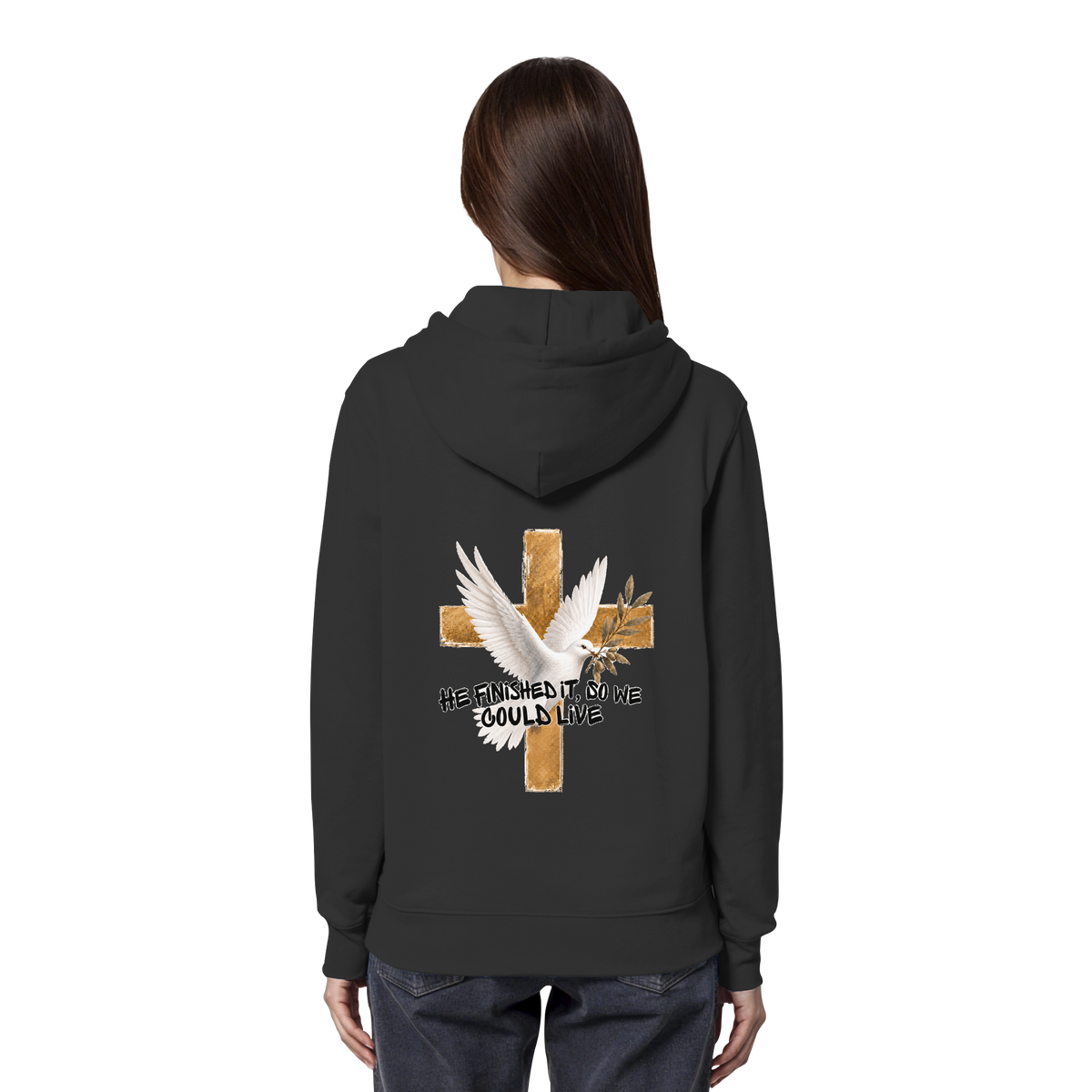 Collezione Savior - Felpa con cappuccio organica