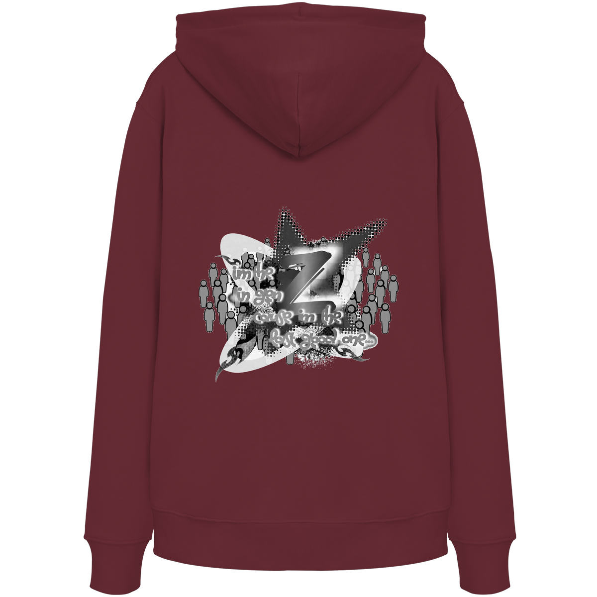 The Rebellion Z BASiCS - Organik Kapüşonlu Sweatshirt