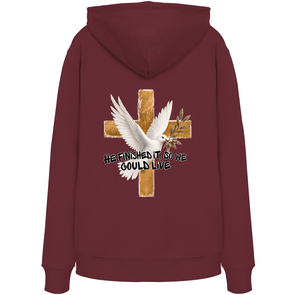 Collezione Savior - Felpa con cappuccio organica