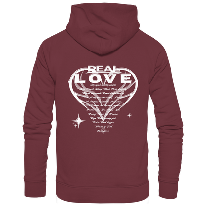 Die REAL LOVE BASiCS - Bio-Hoodie