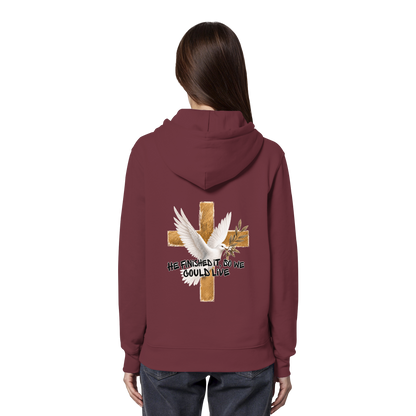 Collezione Savior - Felpa con cappuccio organica