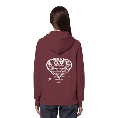 Die REAL LOVE BASiCS - Bio-Hoodie