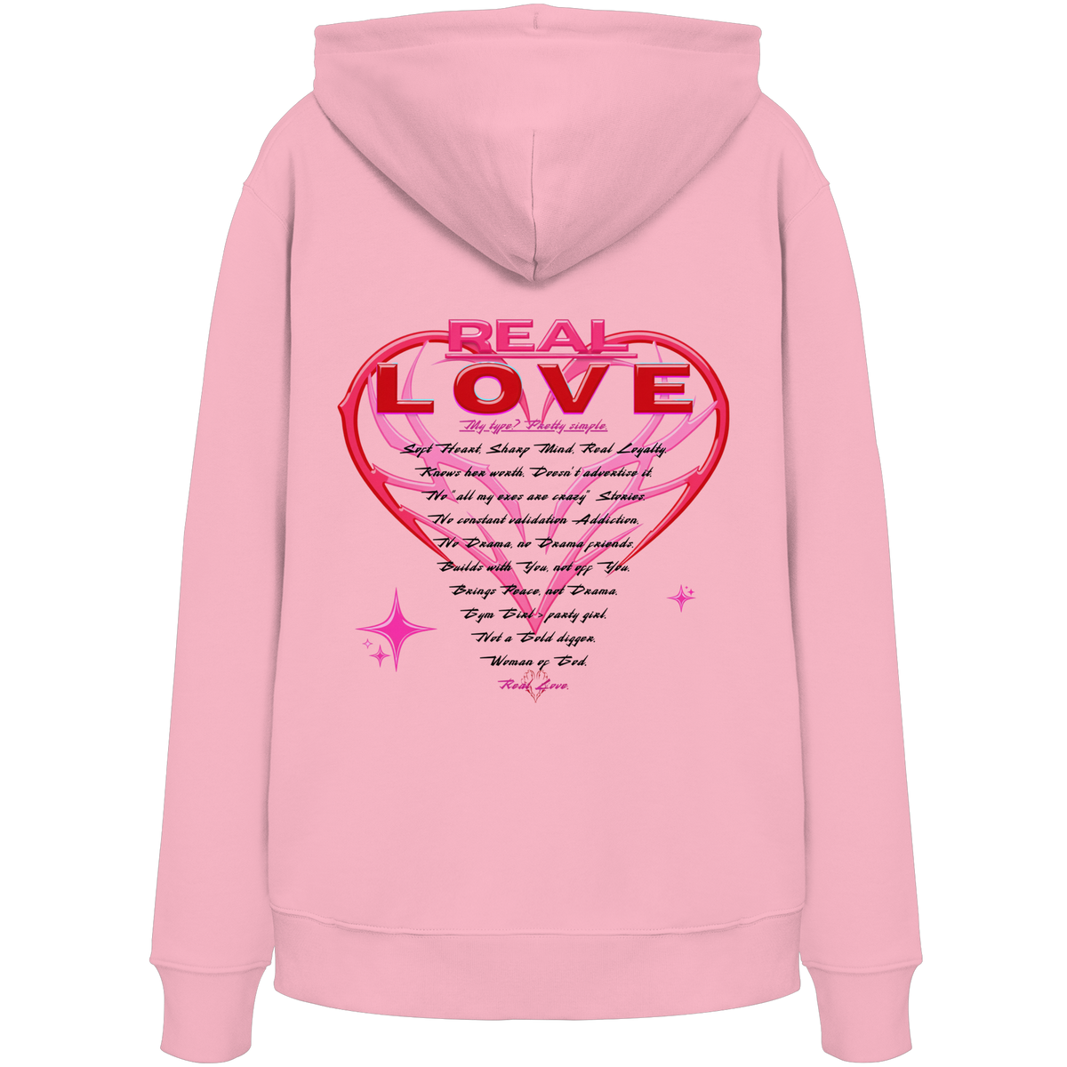 The Real Love - Bio-Hoodie
