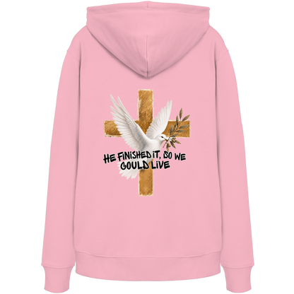 Collezione Savior - Felpa con cappuccio organica