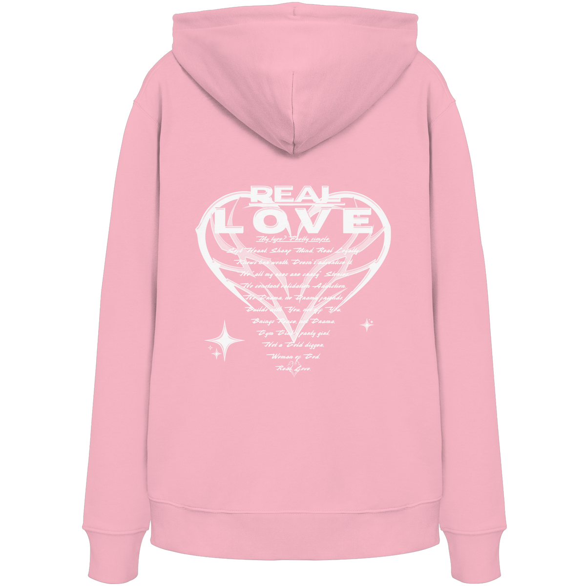 Die REAL LOVE BASiCS - Bio-Hoodie