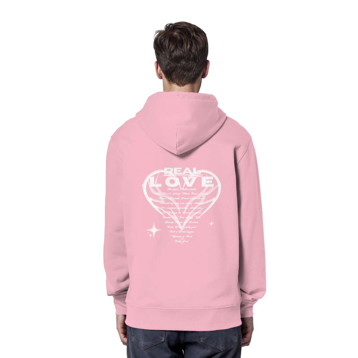 Die REAL LOVE BASiCS - Bio-Hoodie