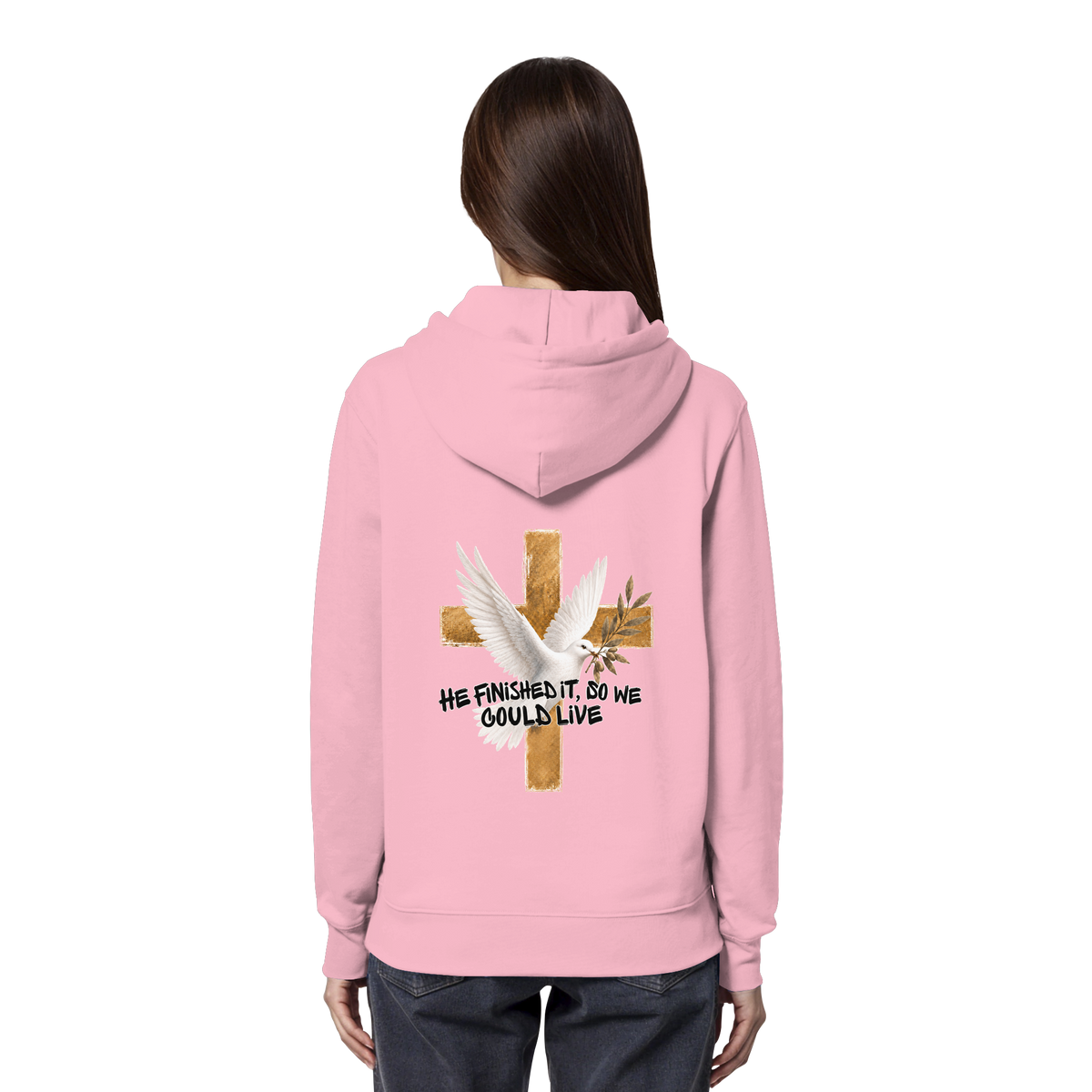 Collezione Savior - Felpa con cappuccio organica