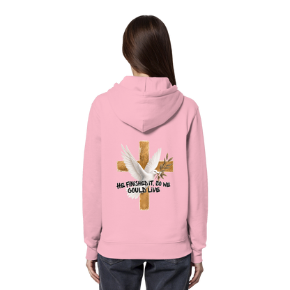 Collezione Savior - Felpa con cappuccio organica