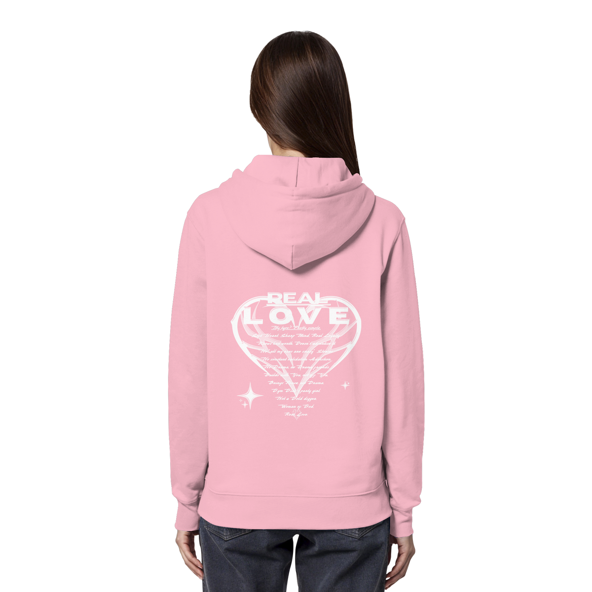 Die REAL LOVE BASiCS - Bio-Hoodie