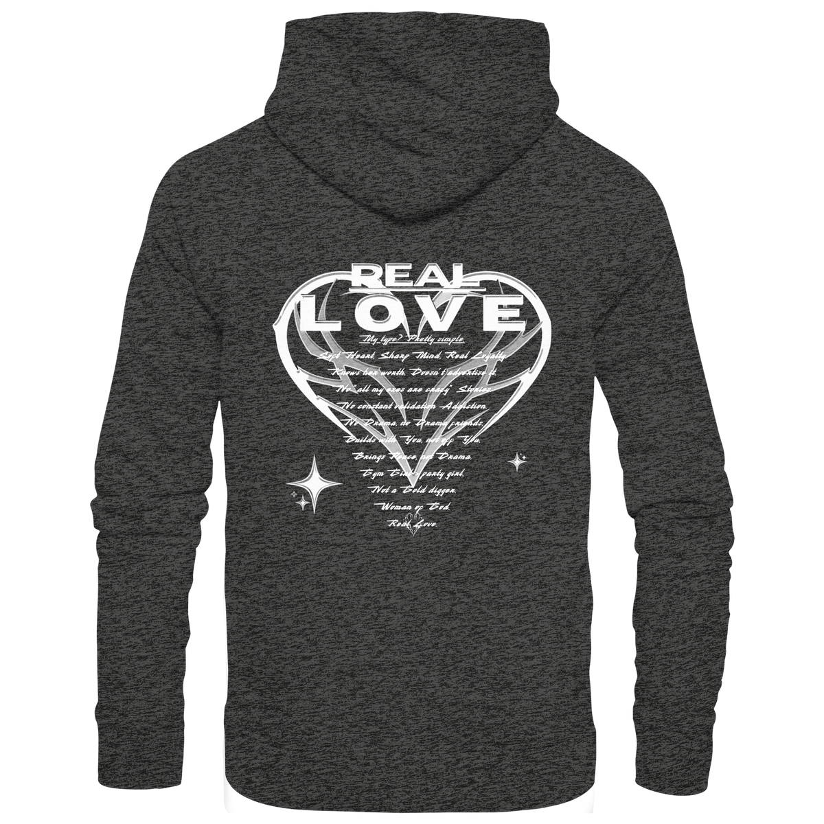 Die REAL LOVE BASiCS - Bio-Hoodie