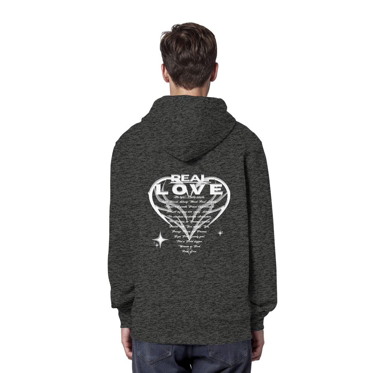 Die REAL LOVE BASiCS - Bio-Hoodie