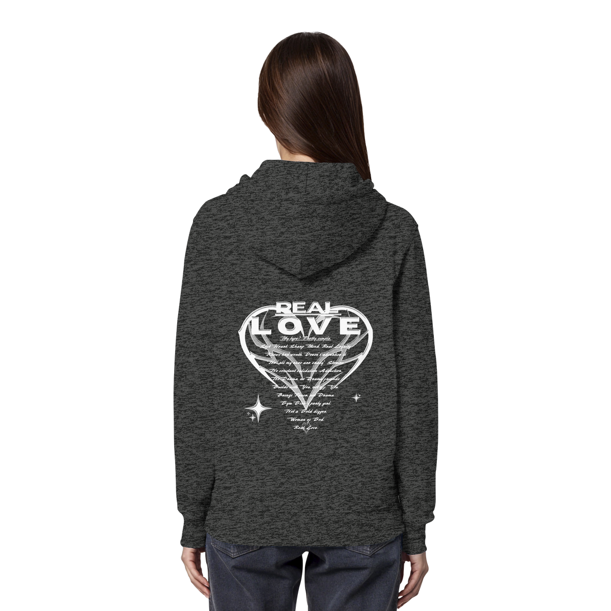 Die REAL LOVE BASiCS - Bio-Hoodie
