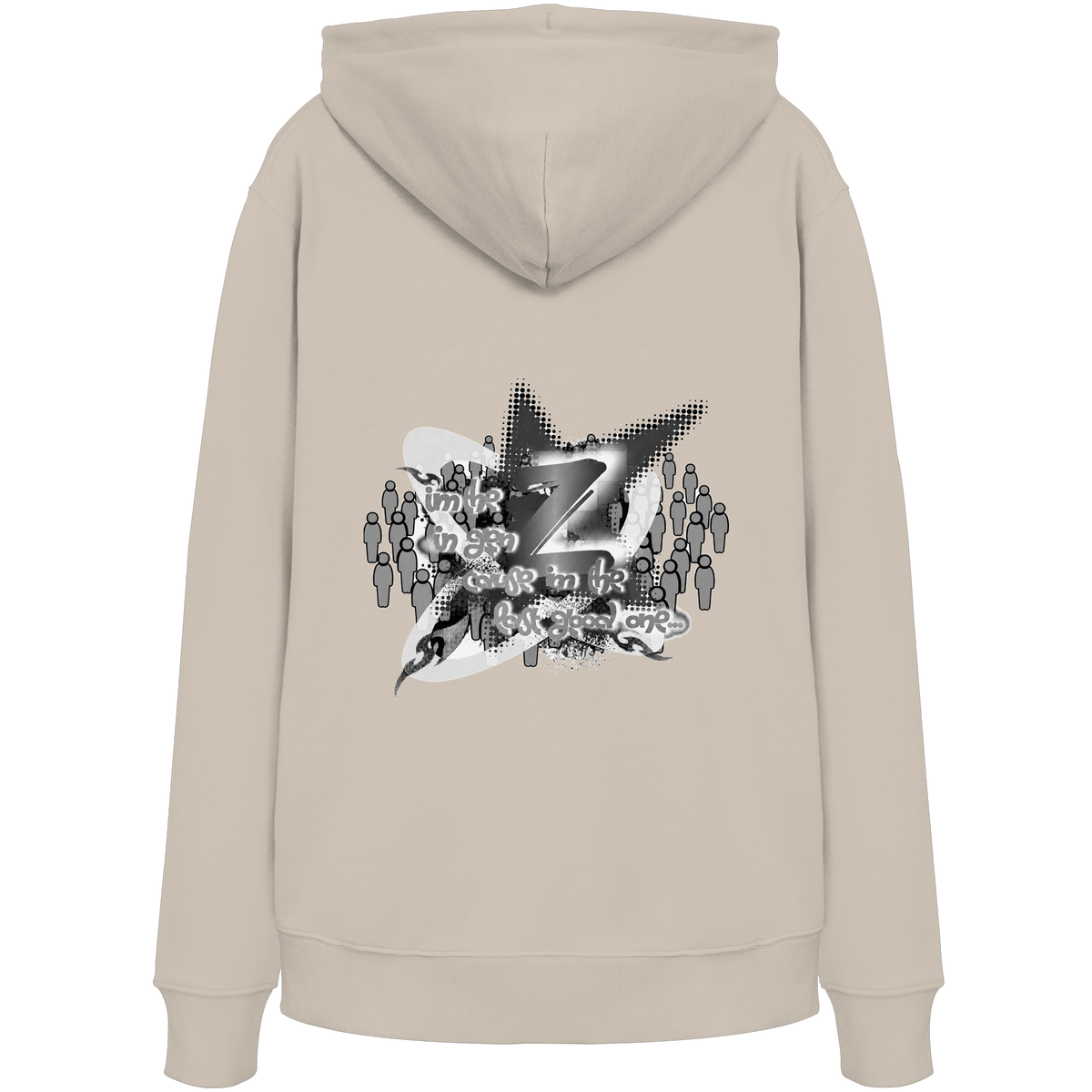 The Rebellion Z BASiCS - Organik Kapüşonlu Sweatshirt