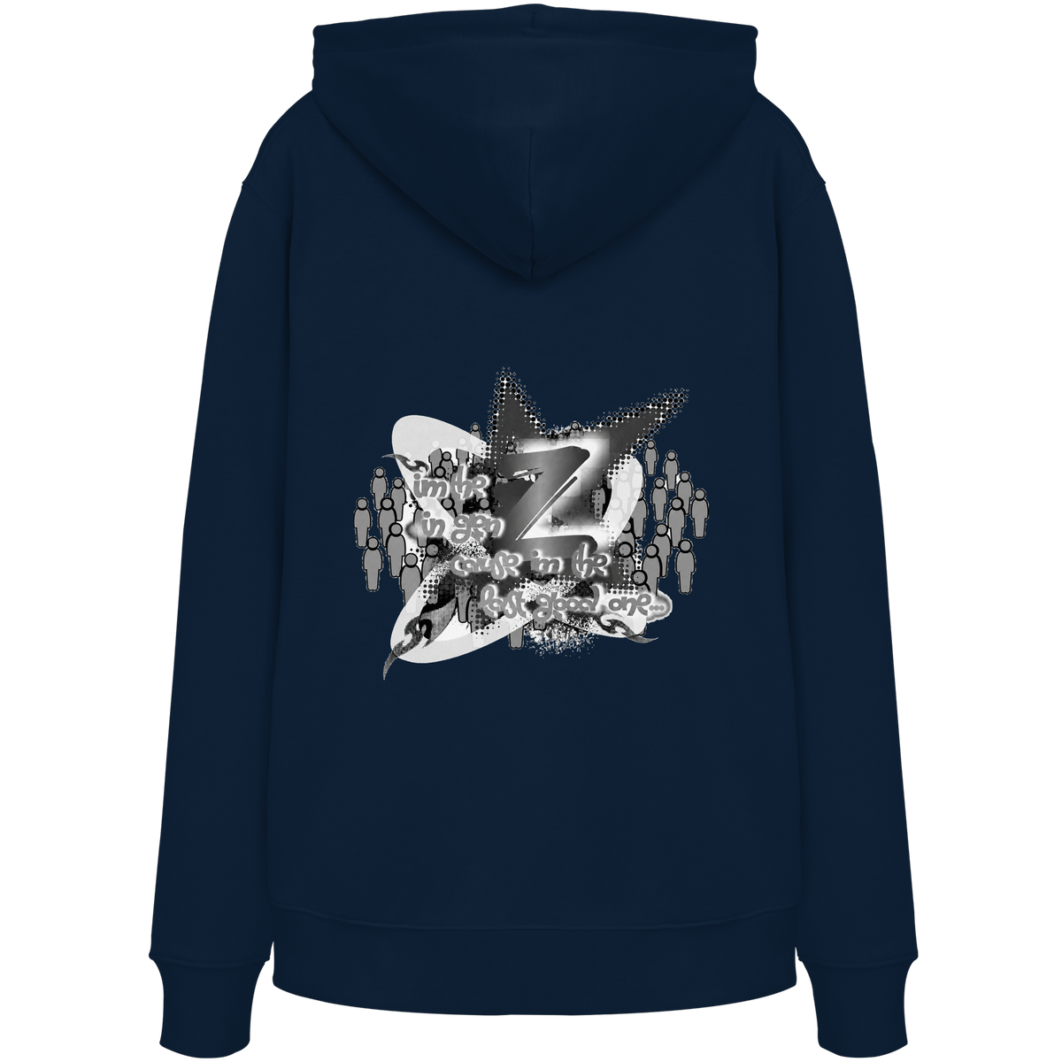 The Rebellion Z BASiCS - Organik Kapüşonlu Sweatshirt