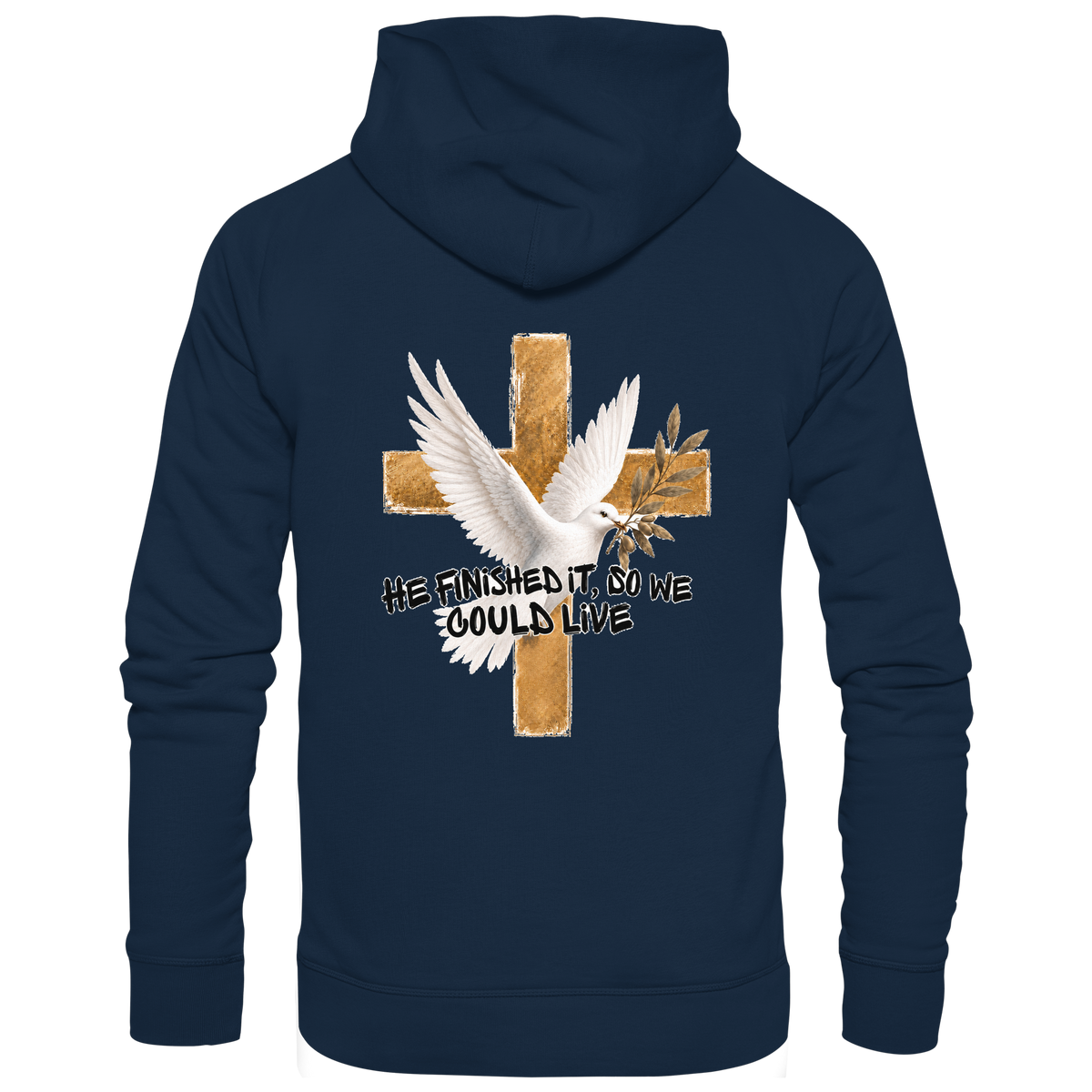 Collezione Savior - Felpa con cappuccio organica