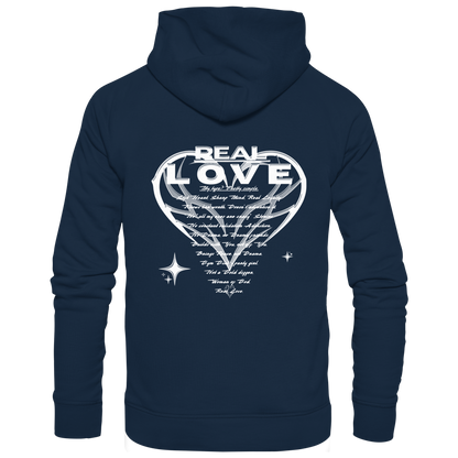 Die REAL LOVE BASiCS - Bio-Hoodie