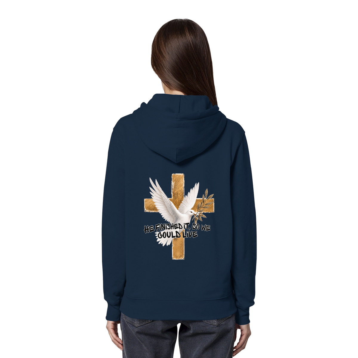 Collezione Savior - Felpa con cappuccio organica