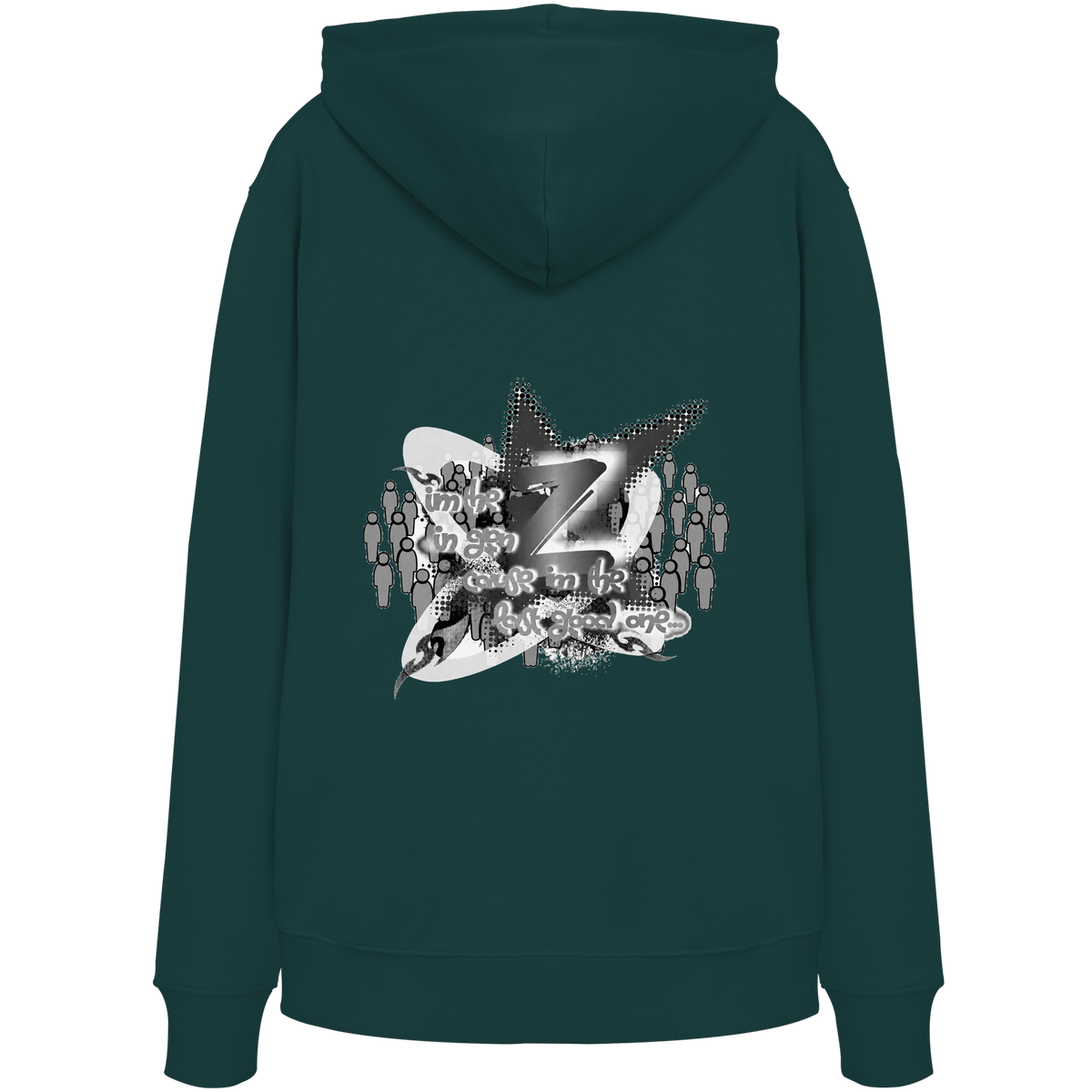 The Rebellion Z BASiCS - Organik Kapüşonlu Sweatshirt