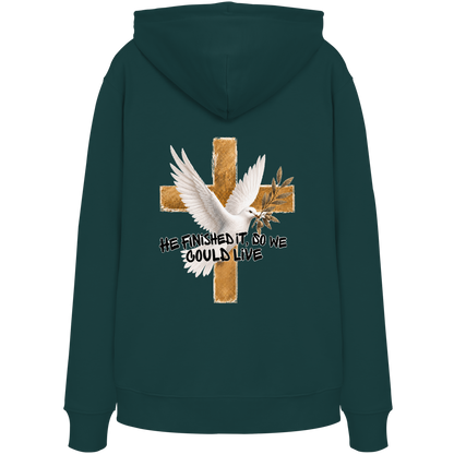 Collezione Savior - Felpa con cappuccio organica
