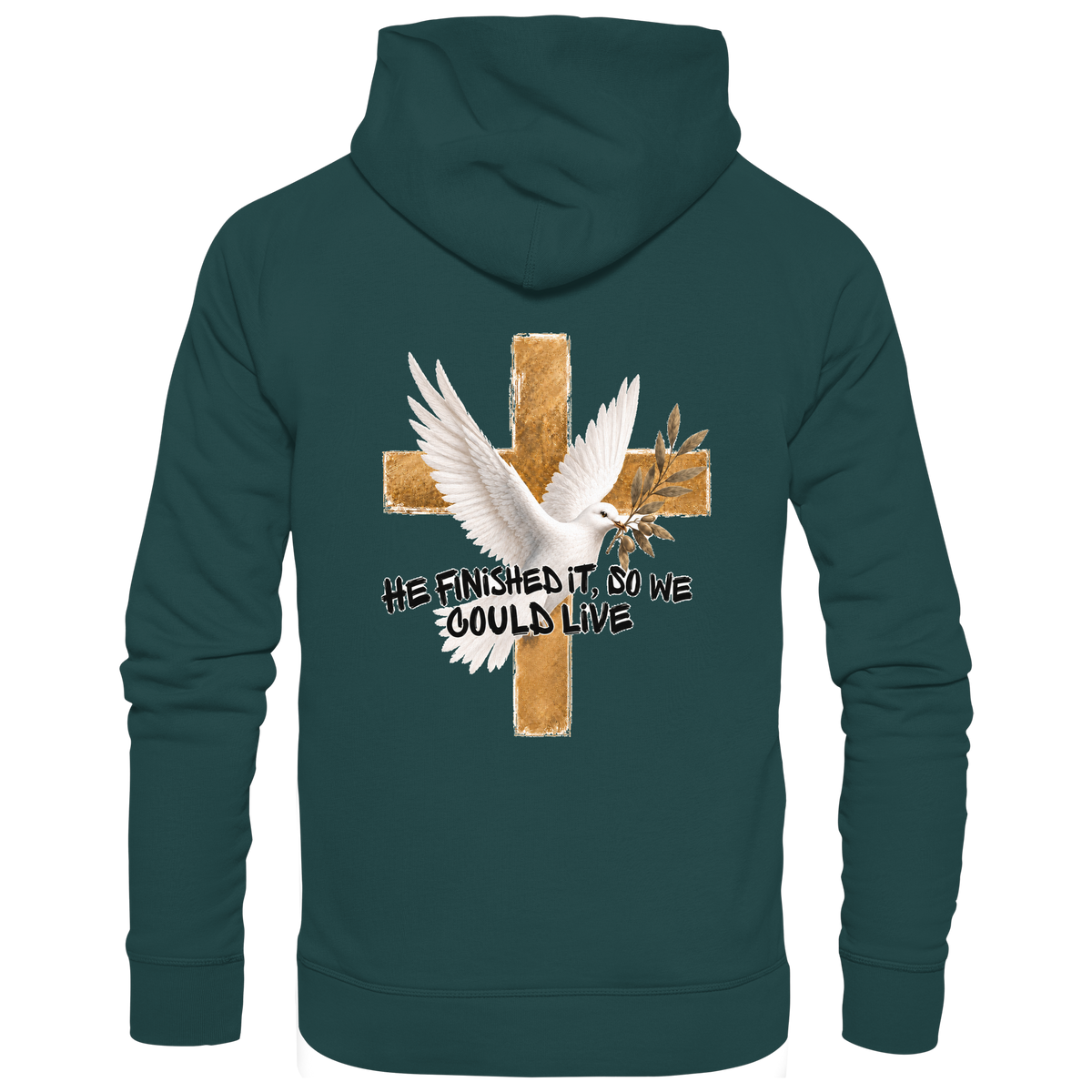 Collezione Savior - Felpa con cappuccio organica