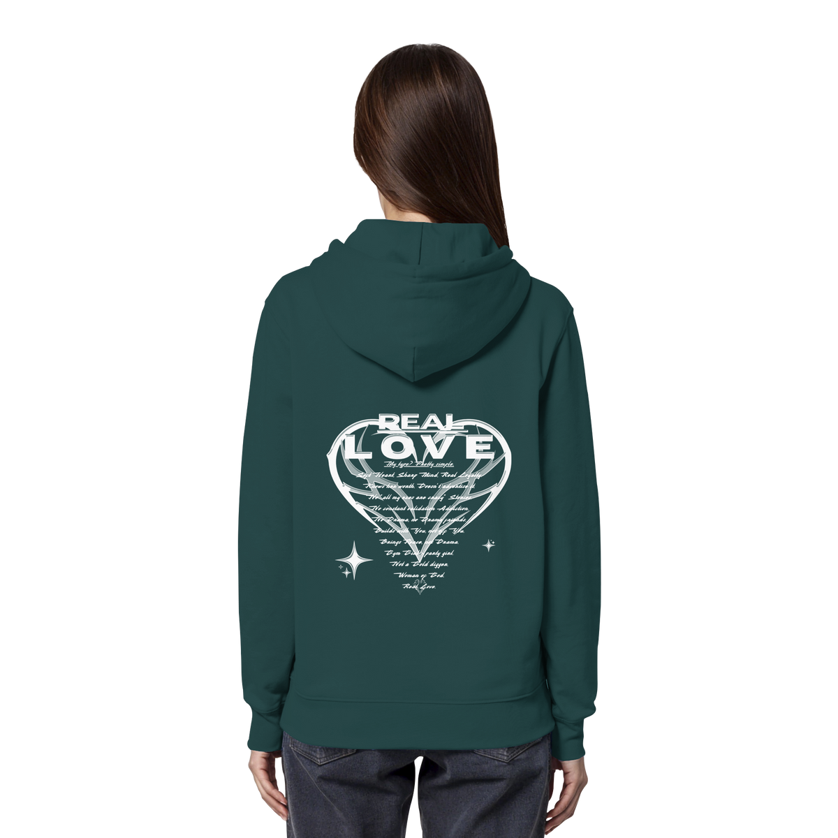Die REAL LOVE BASiCS - Bio-Hoodie
