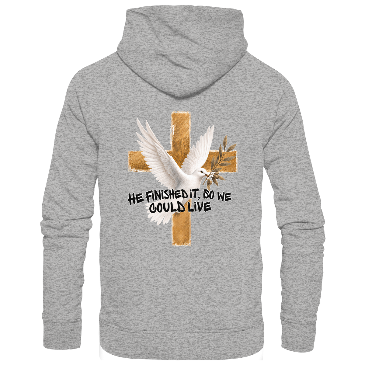 Collezione Savior - Felpa con cappuccio organica