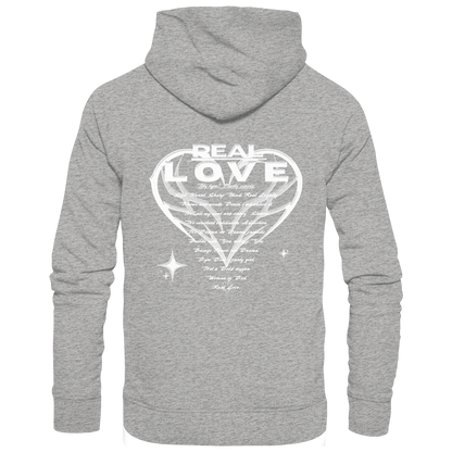 Die REAL LOVE BASiCS - Bio-Hoodie