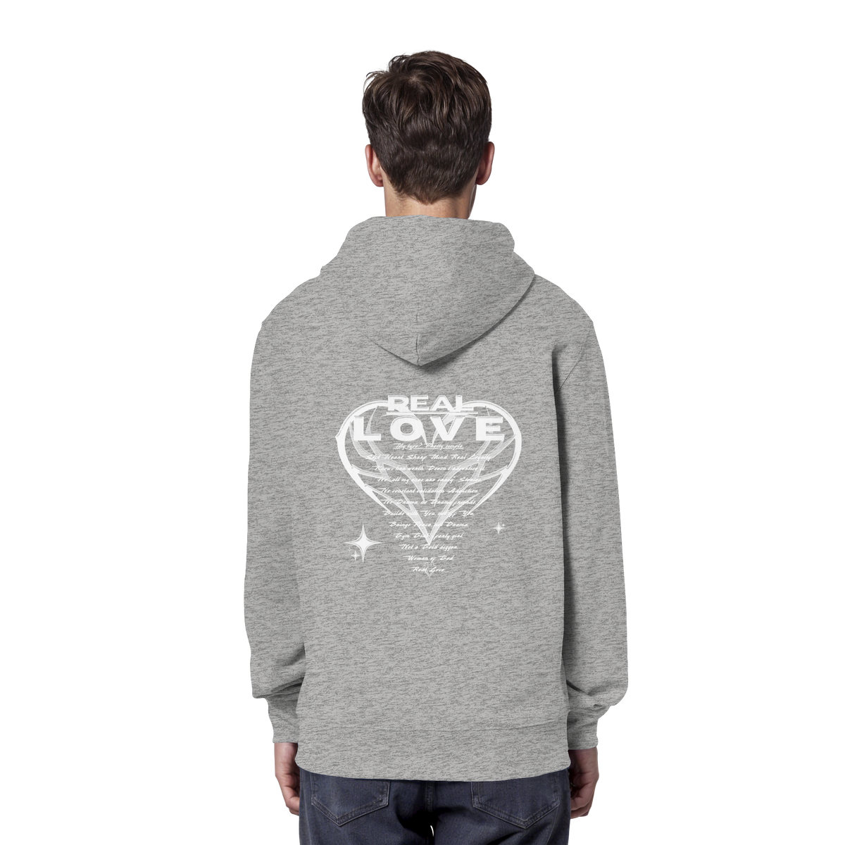 Die REAL LOVE BASiCS - Bio-Hoodie