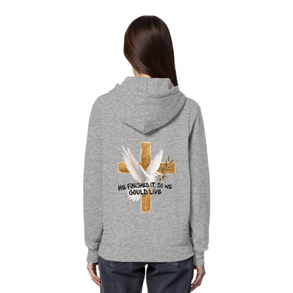 Collezione Savior - Felpa con cappuccio organica