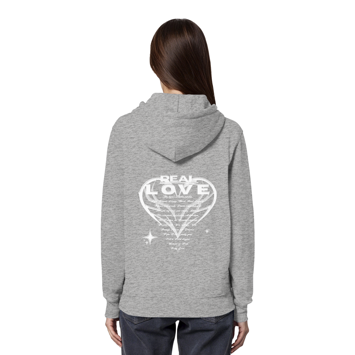 Die REAL LOVE BASiCS - Bio-Hoodie