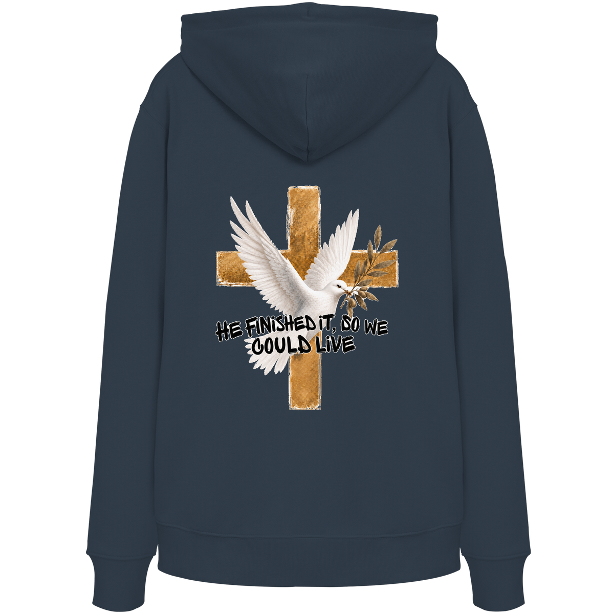 Collezione Savior - Felpa con cappuccio organica
