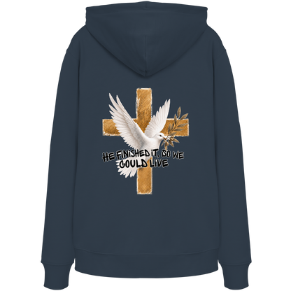 Collezione Savior - Felpa con cappuccio organica