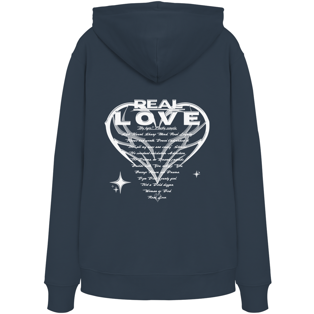 Die REAL LOVE BASiCS - Bio-Hoodie