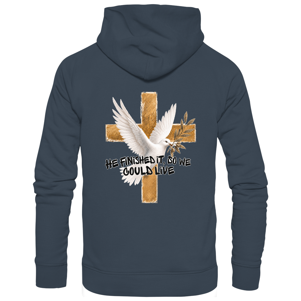 Collezione Savior - Felpa con cappuccio organica