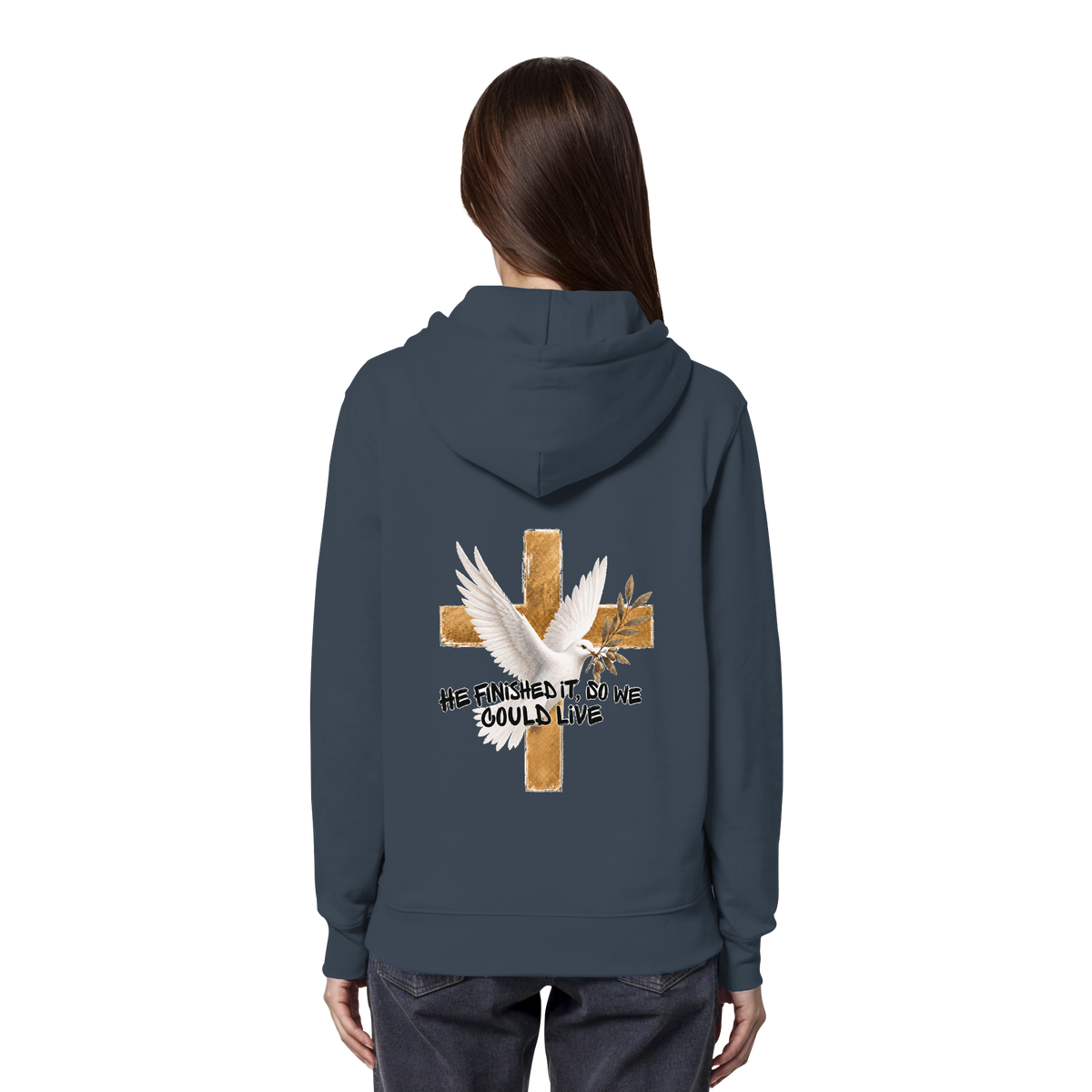 Collezione Savior - Felpa con cappuccio organica