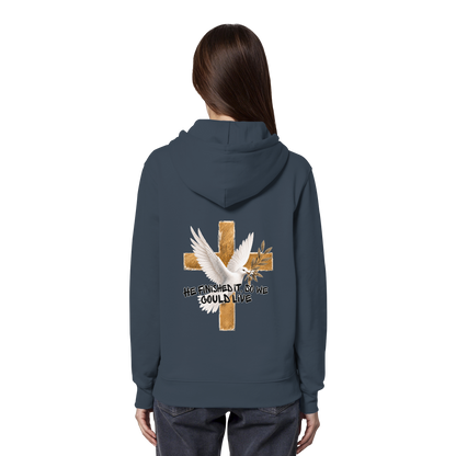 Collezione Savior - Felpa con cappuccio organica
