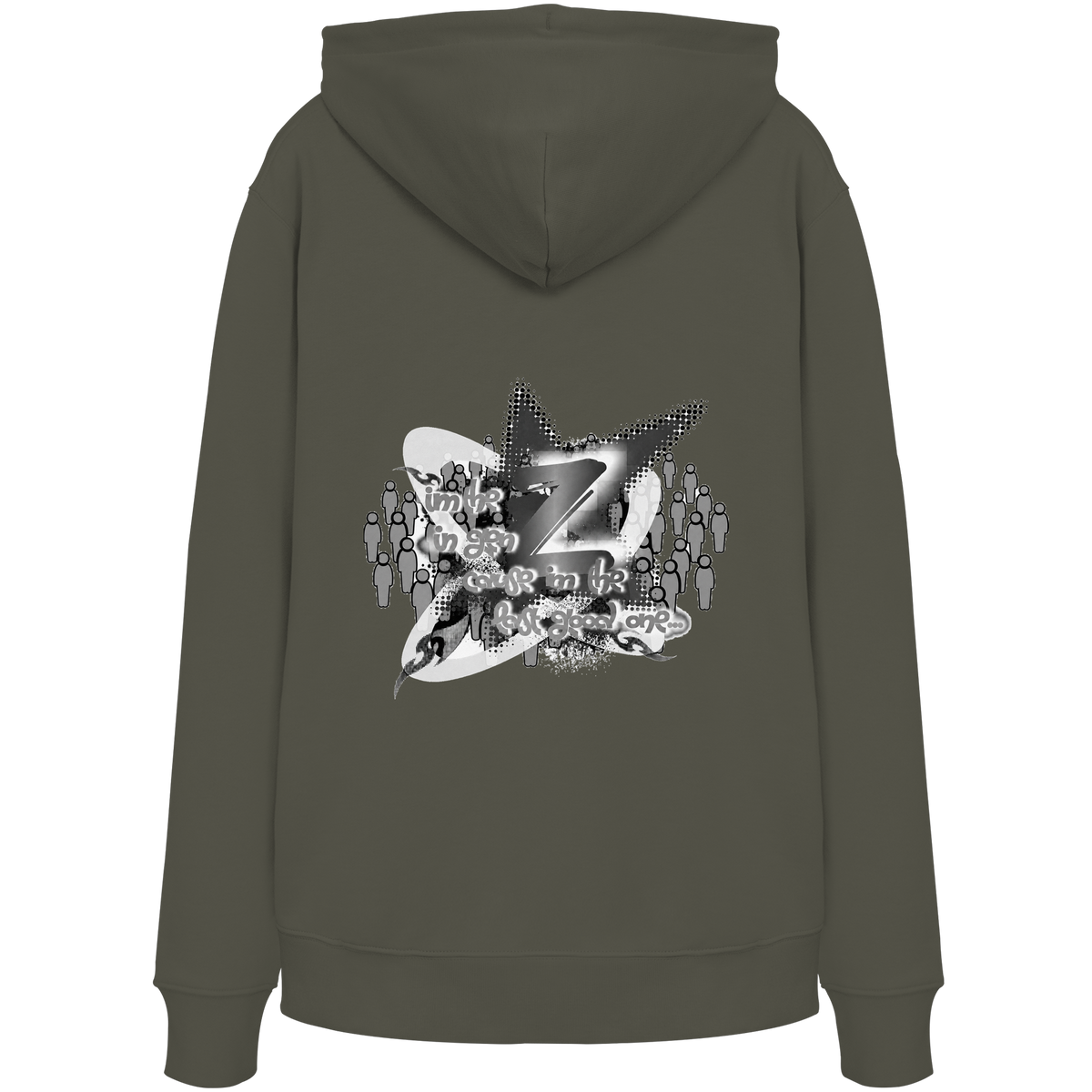 The Rebellion Z BASiCS - Organik Kapüşonlu Sweatshirt