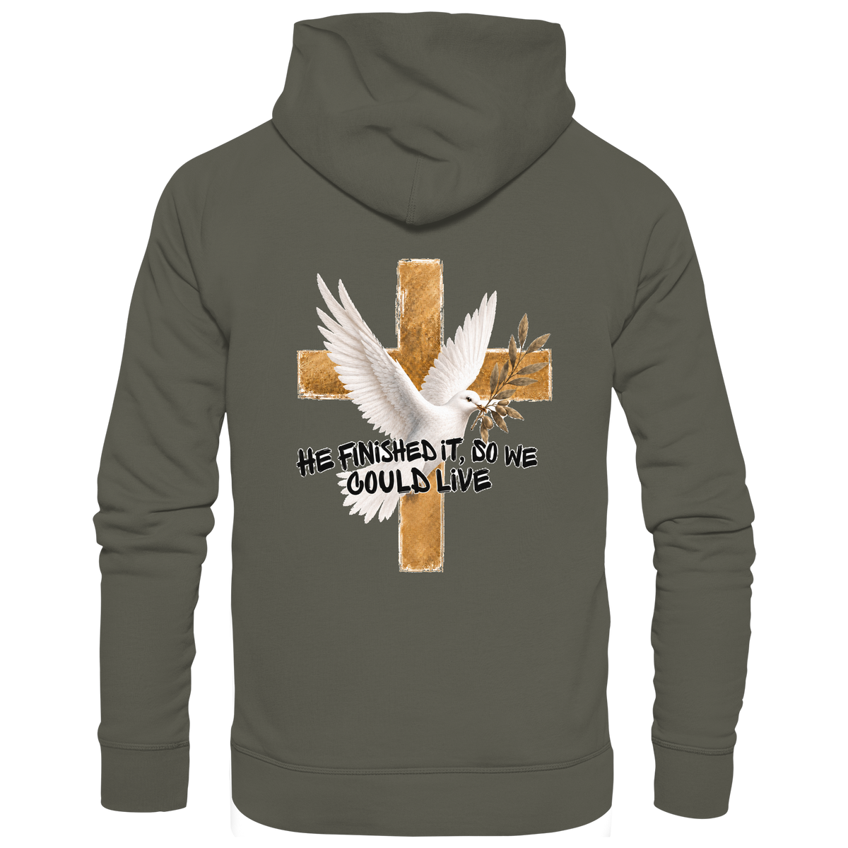 Collezione Savior - Felpa con cappuccio organica