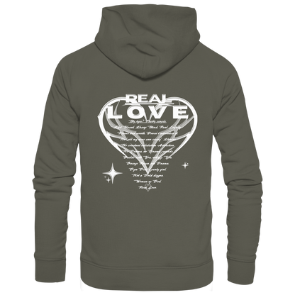 Die REAL LOVE BASiCS - Bio-Hoodie