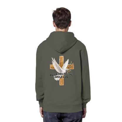 Collezione Savior - Felpa con cappuccio organica
