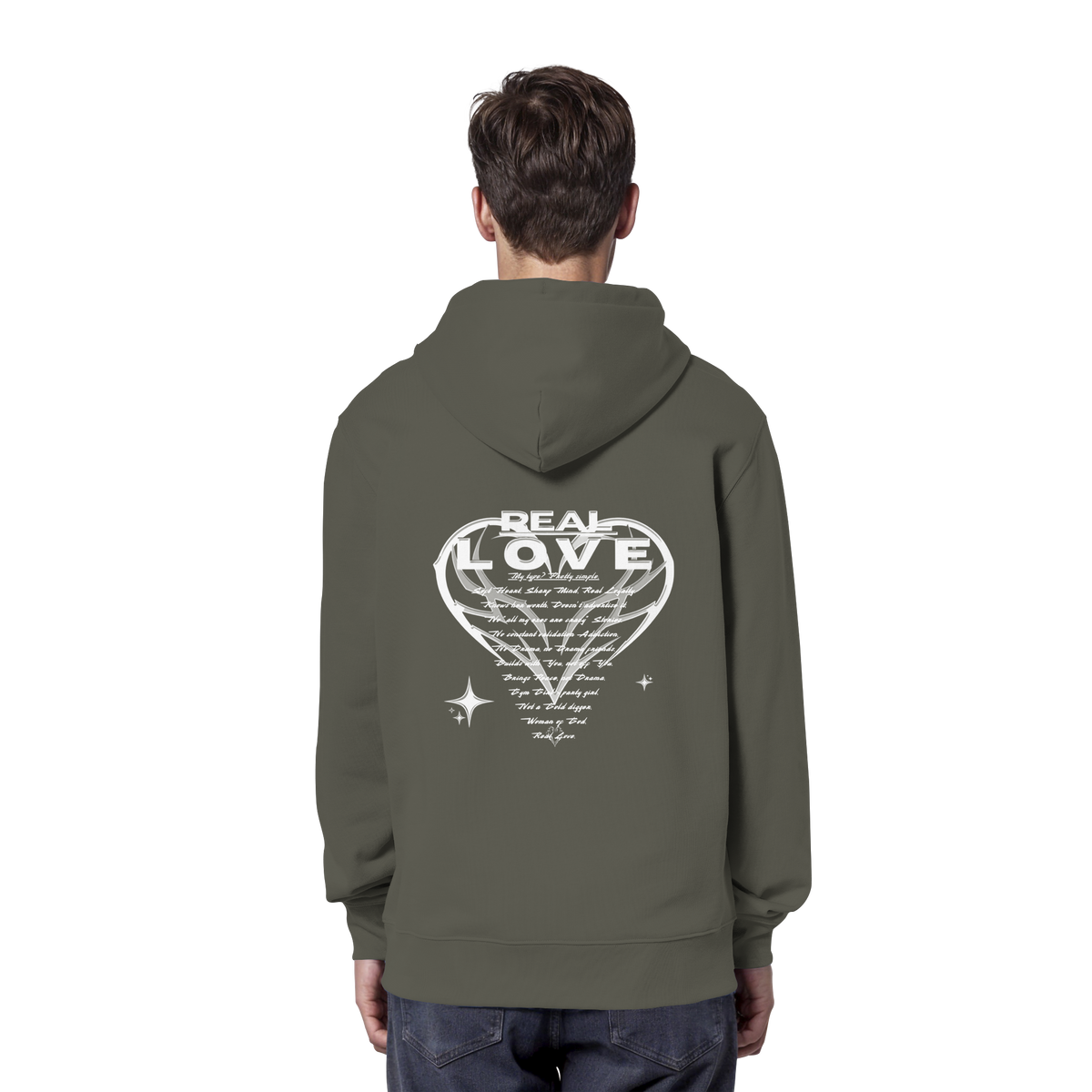 Die REAL LOVE BASiCS - Bio-Hoodie