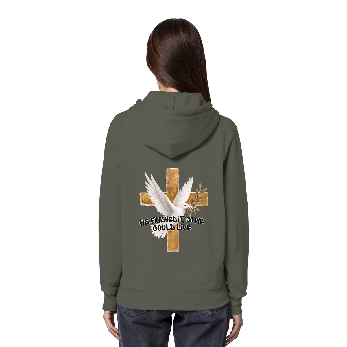 Collezione Savior - Felpa con cappuccio organica