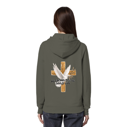 Collezione Savior - Felpa con cappuccio organica