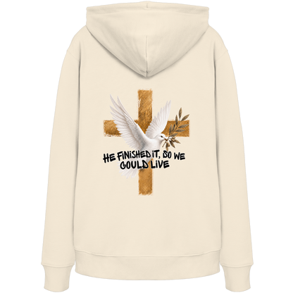 Collezione Savior - Felpa con cappuccio organica