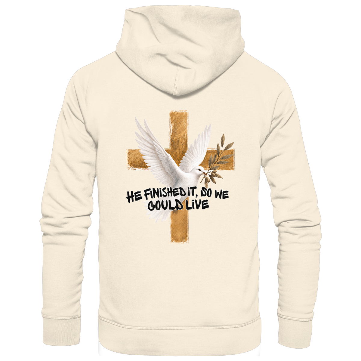 Collezione Savior - Felpa con cappuccio organica