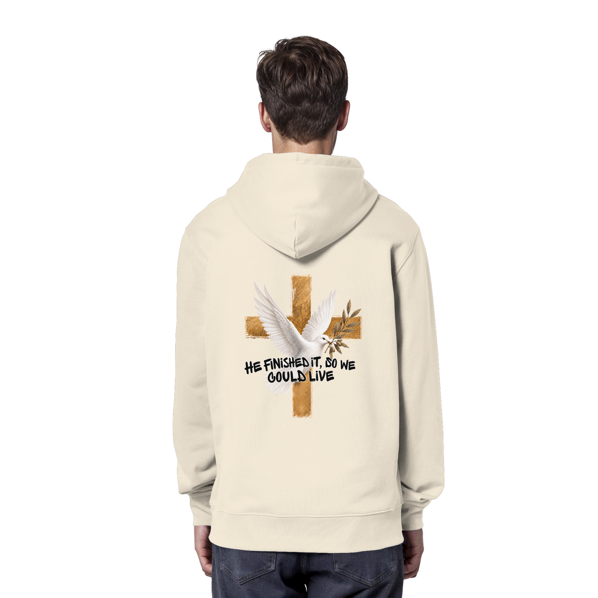 Collezione Savior - Felpa con cappuccio organica
