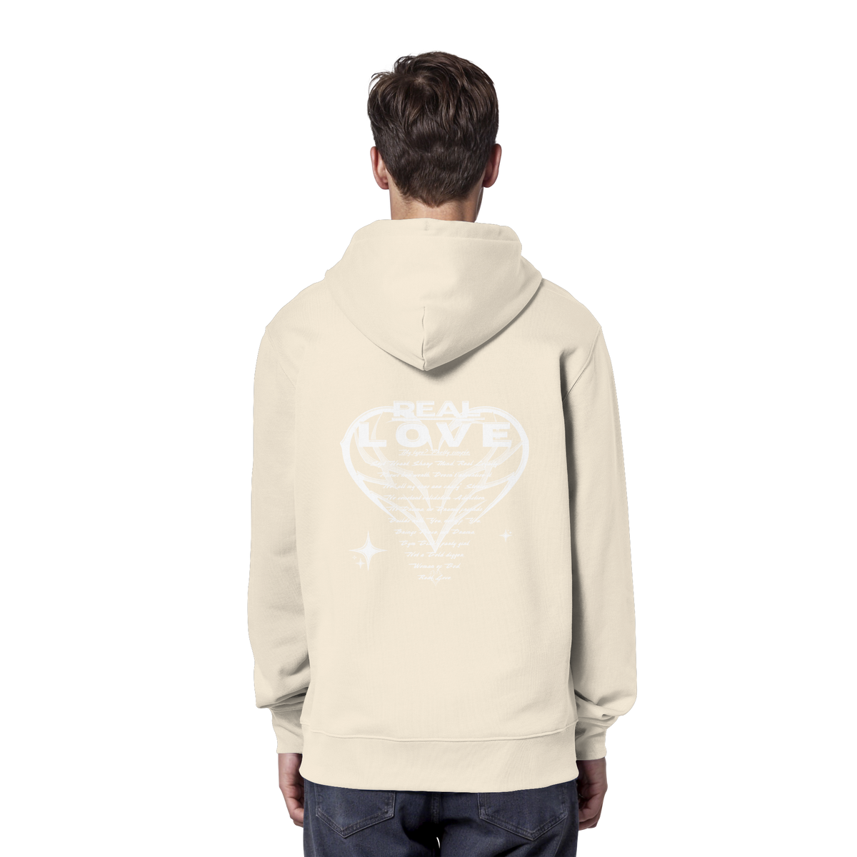 Die REAL LOVE BASiCS - Bio-Hoodie
