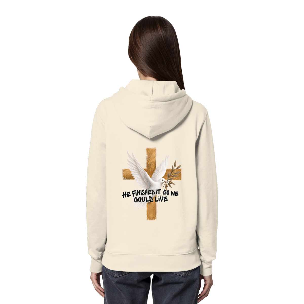 Collezione Savior - Felpa con cappuccio organica